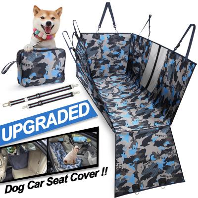 China Travel Backseat Dog Cover Protector Waterproof Scratchproof Non-slip Pet Car Seat Cover for sale