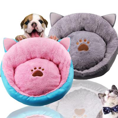 China Luxury Mascota Para Perros Cat Dog Pet Plush Beds de Camas de perro Memory Foam Pet Bed Supplier Accessories Wholesale Mechanical Wash for sale