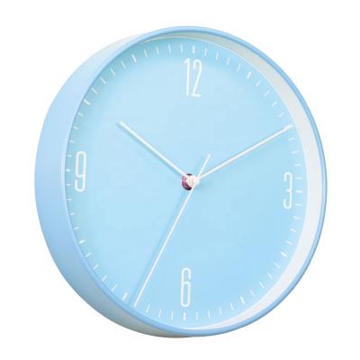 China Antique Style 25cm Promotional Plastic 10inch Wall Clock Custom Logo Watch for sale