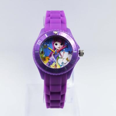 China 2017 Moon Phase Silicone Sports Watch Rubber Wrist Band Watch Girls Watch for sale