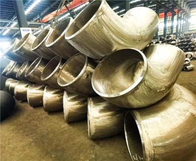 China Rust Resistance Steel Pipe Fittings P91 90 Degree Big Elbow Pipe 660×20 for sale