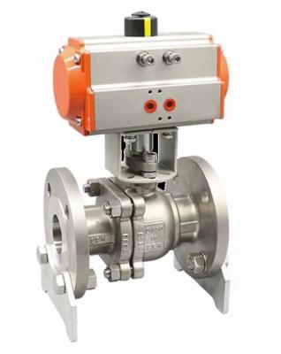 China PN16 150LB  Industrial Ball Valve Control Valve Used In Thermal Power Plant for sale