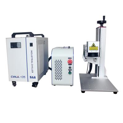 China Tragbare 3W 5W 10W UV-Lasermarkierungsmaschine Drucker Markierungsmaschine Graver für Plastikglasblätter UV-Lasermarkierungsmaschine zu verkaufen