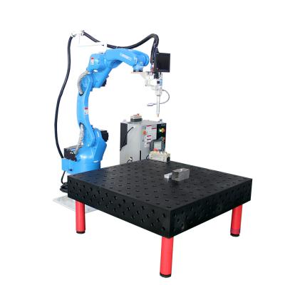 Cina Fabbrica KEYILASER utilizza Automatic Robot Arm Laser Welding Machine 1500w 2000w 3000w con filtro alimentatore per la produzione di lotti in vendita