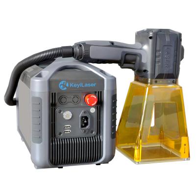 China Máquina de marcado con láser de fibra portátil de 20W 25W 30W Factory Direct price Laser Marker Graving for Sale en venta