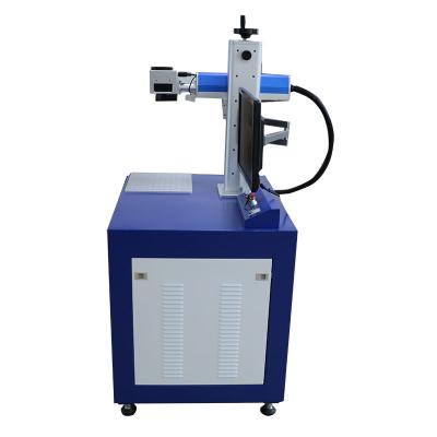 China Desktop Industrial Laser Marking Equipment For Metal Parts Arts Crafts Support for sale