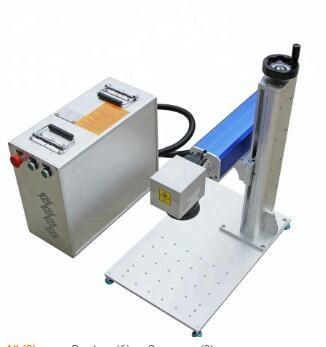 China Metal Plate Fiber Laser Equipment For Marking Metal And Non Metal Materials for sale