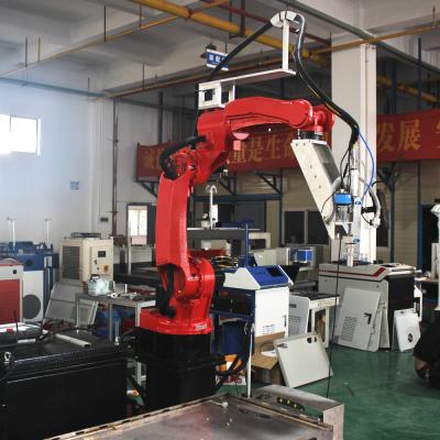 China Robot de soldadura inteligente de IP65 6 AXIS con el regulador del CNC en venta