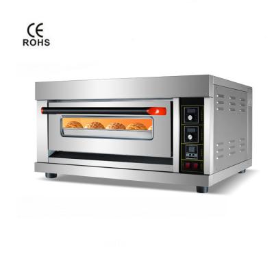 China Industrial Electric Single Deck Bread Commercial Catering Baking Oven For Pizza Bread for sale