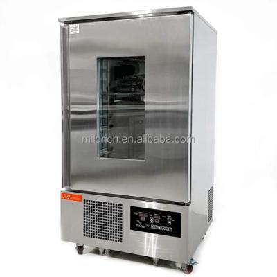 China Commercial Supply High Quality Bakery Equipment 10 Trays Commercial Refrigerate Proofer Retarder Fermentation Cabinet for sale