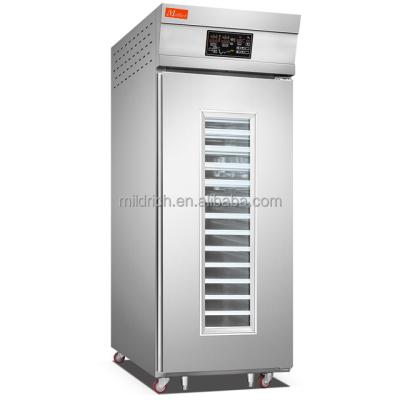 China Refrigerated Bakery Equipments 36 Trays Automatic Fermentation Bread Dough Proofer Cabinet For Sale for sale