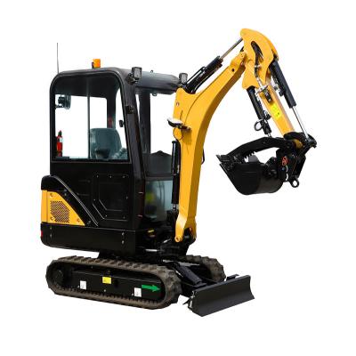 China Hotels China Cheap Mini Excavator 0.8 Ton 1 Ton Epa Usa Mini Excavators For Sale With Cabinet for sale