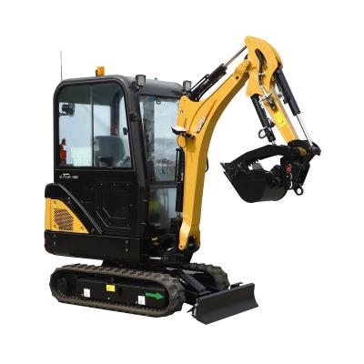 China Hotel Factory Wholesale Price 0.8 Ton 1 Ton Mini Excavator Iso Certification for sale