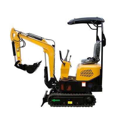 China Hotels 1.5 Ton Mini Excavators Hydraulic Crawler Mini Diggers Excavator 1 Ton Price Efficient Free Shipping for sale