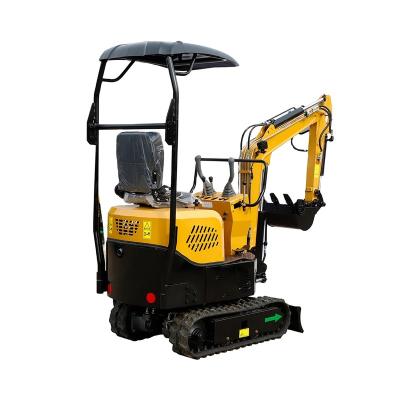 China Hotels 1.2 Ton Small Mini Excavator Price for Wholesale with Enclosed Cabin for sale