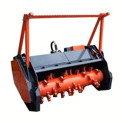 China Building Material Stores Skid Ox Attachment Excavator Attachment Equipment Drum Mulcher Landscaping Forestry Mulching Head Forestry Mower for sale