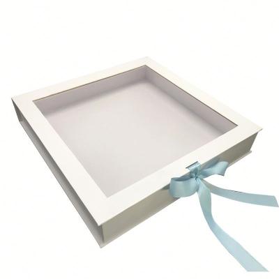 China Recycled Materials Wholesale Price Custom Craft Paper Jewelry Box Lid Craft Clear Gift Box With Logo for sale