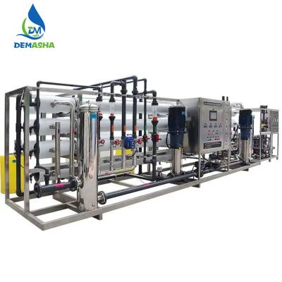 China Hotels Tailored Cost Effecive Osmosis Water Filter System Pure Water Production Line Deionization Equipment for sale