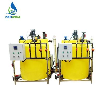 China Automatic Chemical Waste Water Treatment Plant Chemical Mixing Dosing System / Flocculant Dosing Systems for sale