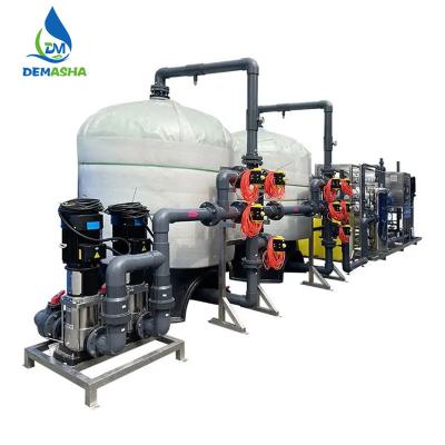 China 500L/H 500LPH FRP Single Stage Tank Automatic Reverse Osmosis Pure Water Equipment Drinking Brackish Water Treatment Plant for sale