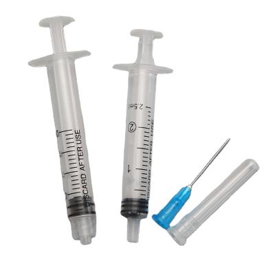 China Standard disposable 5ml syringe with 23G 1 1/4