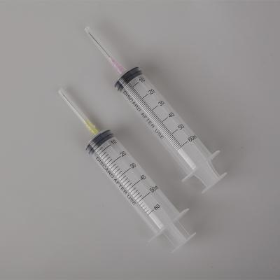 China TNMED 5ml standard disposable syringe with needle 5 years Shelf Life for sale