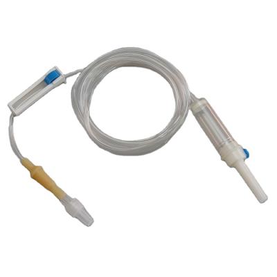 China Standard Disposable Sterile IV Infusion Set With Flow Regulator for sale