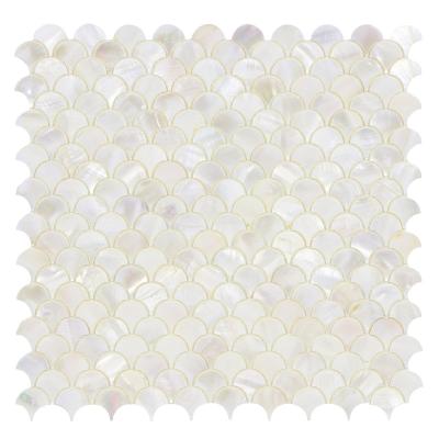 China Peel and Stick Vividtiles Factory Wholesale Mother of Chime Hexagon Shape Tiles Stick on Kitchen Bathroom Living Room for sale