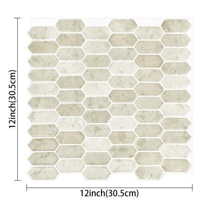 China Amazon Best Seller 3D Wall Landscape Home Decoration Modern Hot Selling Peel And Stick Wall Tiles for sale