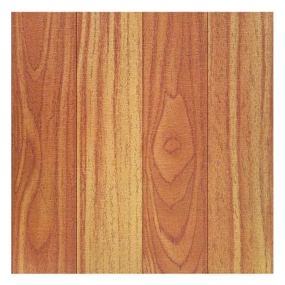 China Easy To Clean Factory Wholes PVC Wood Vinyl Skin Self Adhesive Sticker Tile Flooring for sale