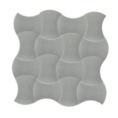 China Glazed Peel and Stick Tile Backsplash Tiles New Materials Metal Aluminum Sheets for sale