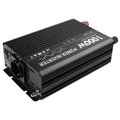 China 10 Years Manufacture 110V 230V AC 1000w Supply 12V 24V 48V DC Modified Sine Wave Inverter 210*150*70mm for sale