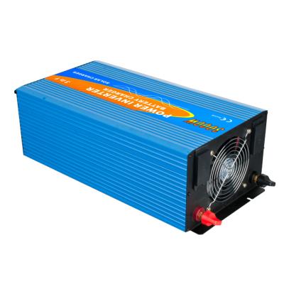 China mppt inverter 3000w with inverter battery charger and solar charger dc to ac 410*220*150mm for sale