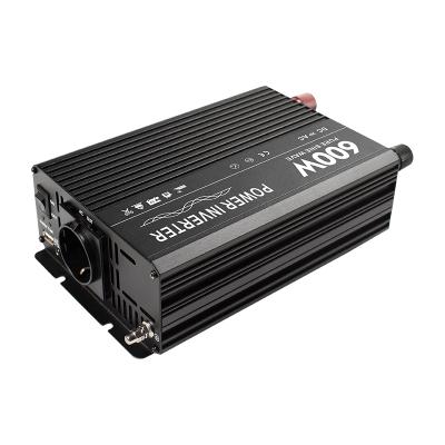 China Overcurrent Protection Protection.overload; AC 110V/220V/230V Bat.low Voltage Alarm 600W DC 12v/24v/48v Modified Sine Wave Inverter For Car for sale