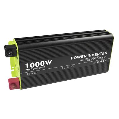 China DC to AC Power Inverter 1000W Pure Sine Wave with CE-EMC/LVD Specialized Europe and America Supplier 310*150*70 for sale