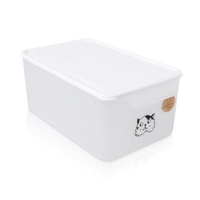 China Stocked Kitchen Refrigerator Plastic Food Airtight Storage Containers With Lids for sale