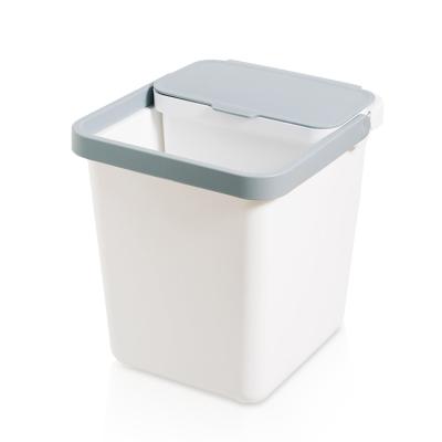 China Stored 20L Kitchen Bedroom Waste Dust Waste Plastic Litter Bin for sale