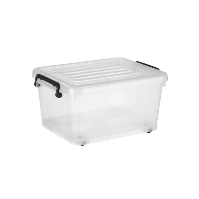 China High quality transparent plastic storage boxes stored with the lid for sale