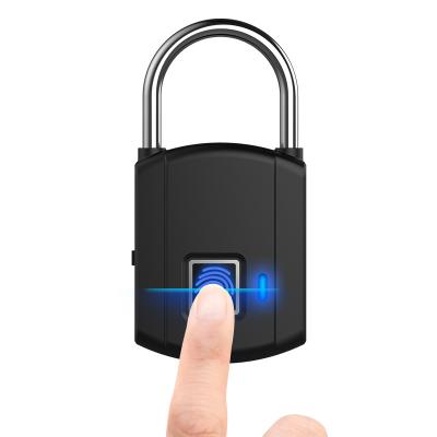 China Fashionable Fingerprint Security Padlock , Keyless Security Smart Padlock FPD-002 for sale