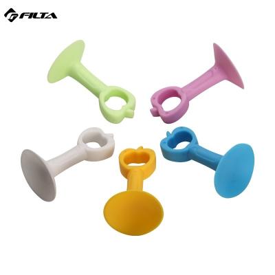 China Modern Multifunctional Silicone Door Protector Mute Wall Suction Stops Sound Absorbing Door Stopper for sale