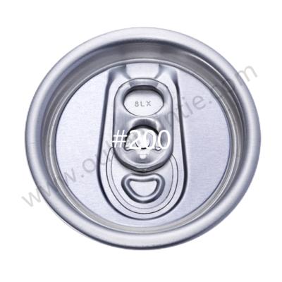 China Factory Supply OEM Factory Supply Non-Refillable DRUNK 200# 50mm Aluminum Lid Ring Shaped Aluminum Easy Open Cap With Easy Open End for sale