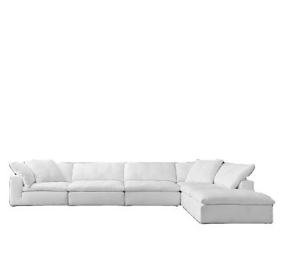 China Modern Luxury Modern Sofa Couch Living Room Sofas Cloud Modular Chaise Sectional Factory Supply Modern Furniture High Quality American Style for sale