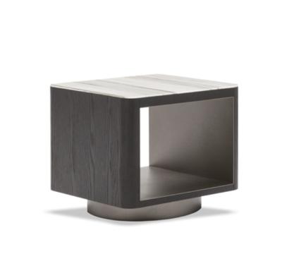 China \Warm Nordic Simple Style Contemporary And Decorative Wooden Bedside Modern Design Nightstand Table For Bedroom Hotel Use Apartment for sale