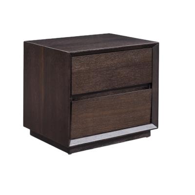 China \ China Factory Supply Style Nightstand Simple Minimalist and Decorative Wooden Bedside Table for Bedroom Hotel Use Apartment for sale