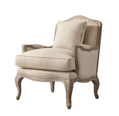 China Modern Home Comfort American Luxury Leisure Style Furniture Single Marseillies Sling Armchair Dining Chair for sale