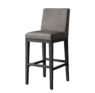 China Morgan Leather Counter Stool Factory Supply Cheap Restaurant Bar Stool Mid Century Modern Design for sale