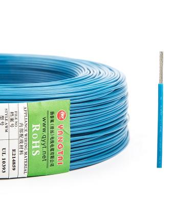 China UL10393 Underground High Temperature Fluoroplastic PTFE Insulated Silver Plated Copper Wire for sale