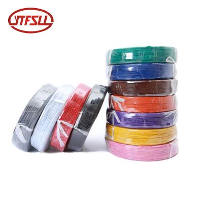 China Hot Sale UL1007 80 Degree 300V Underground PVC Insulated Electrical Wire Cable For Home Appliance for sale