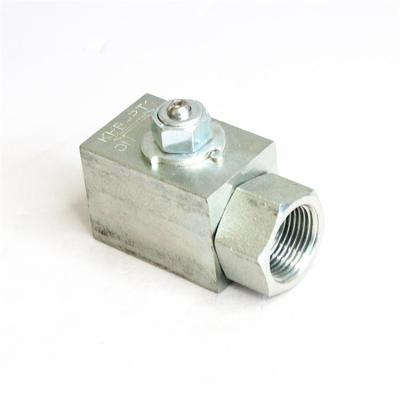 China Crawler Excavator Excavator High Pressure Ball Valve 1 Inch Ball Valve for sale