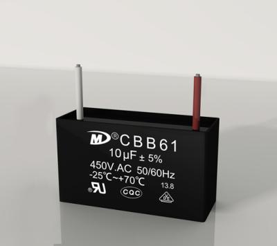 China 10uf Cbb61 Fan capacitor for sale